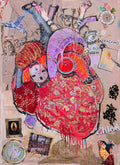 FullArt Heart Attack - Premium Colorful Signed Unisex Foulard - 140X200cm