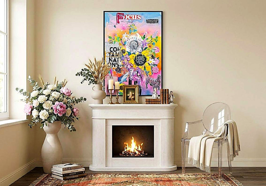 FullArt Focus on Yourself - Premium Colorful Signed Unisex Foulard - 140X200cm