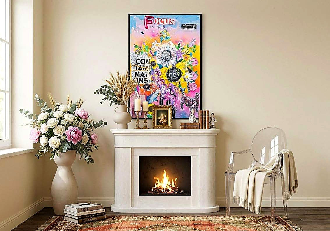 FullArt Focus on Yourself - Premium Colorful Signed Unisex Foulard - 140X200cm