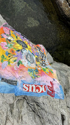 FullArt Focus on Yourself - Premium Colorful Signed Unisex Foulard - 140X200cm