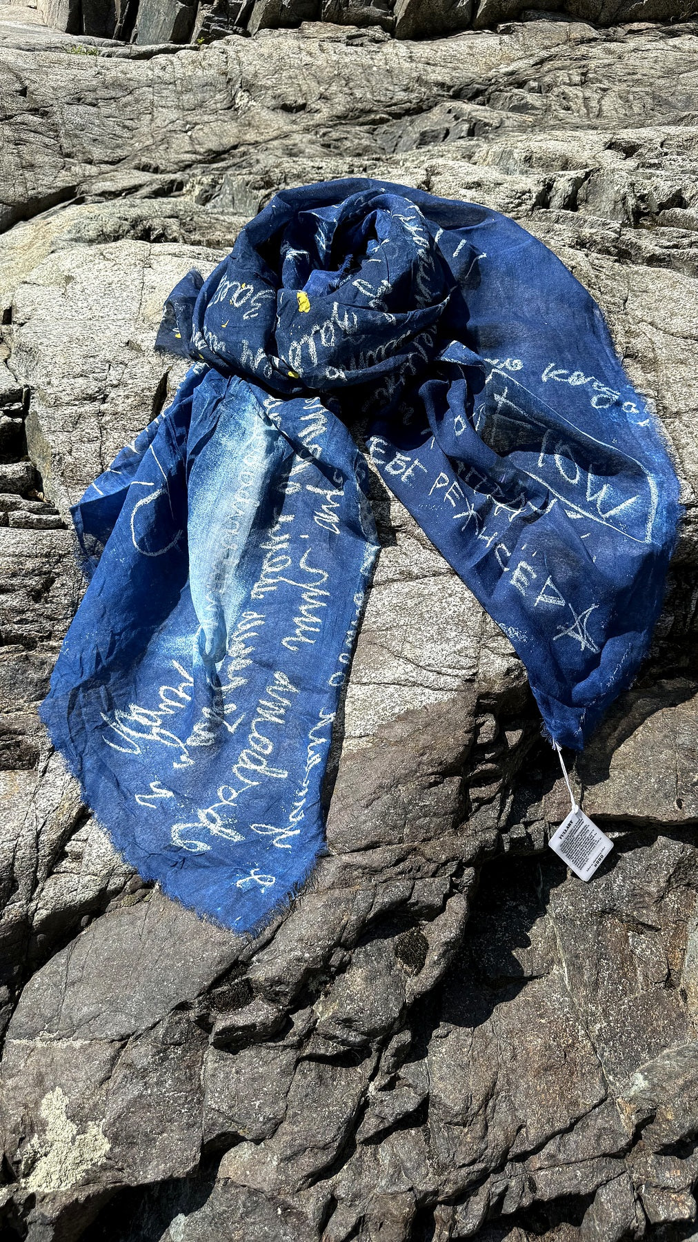 FullArt Woman Tired Soul - Premium Colorful Signed Unisex Foulard - 140X200cm