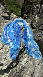FullArt Ride the Wave - Premium Colorful Signed Unisex Foulard - 140X200cm
