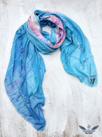 FullArt Mind Cloud - Premium Colorful Signed Unisex Foulard - 140X200cm