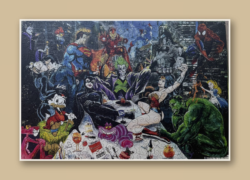 Art Puzzle · Last Supper of Power
