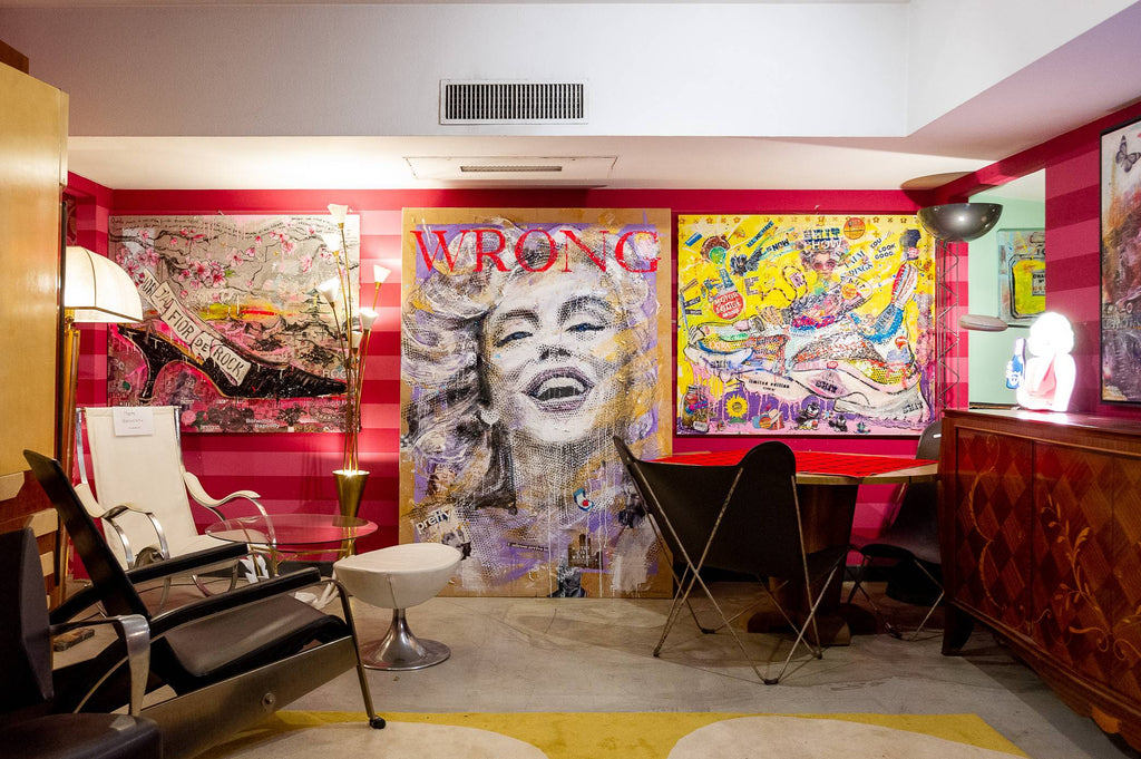 ArtWork WRONG MARYLIN, 200X140Cm, unique piece 2023