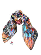 FullArt Last Dinner FullArt – Art Multiple Print Scarf 200X140, Art to Wear, Limited Edition