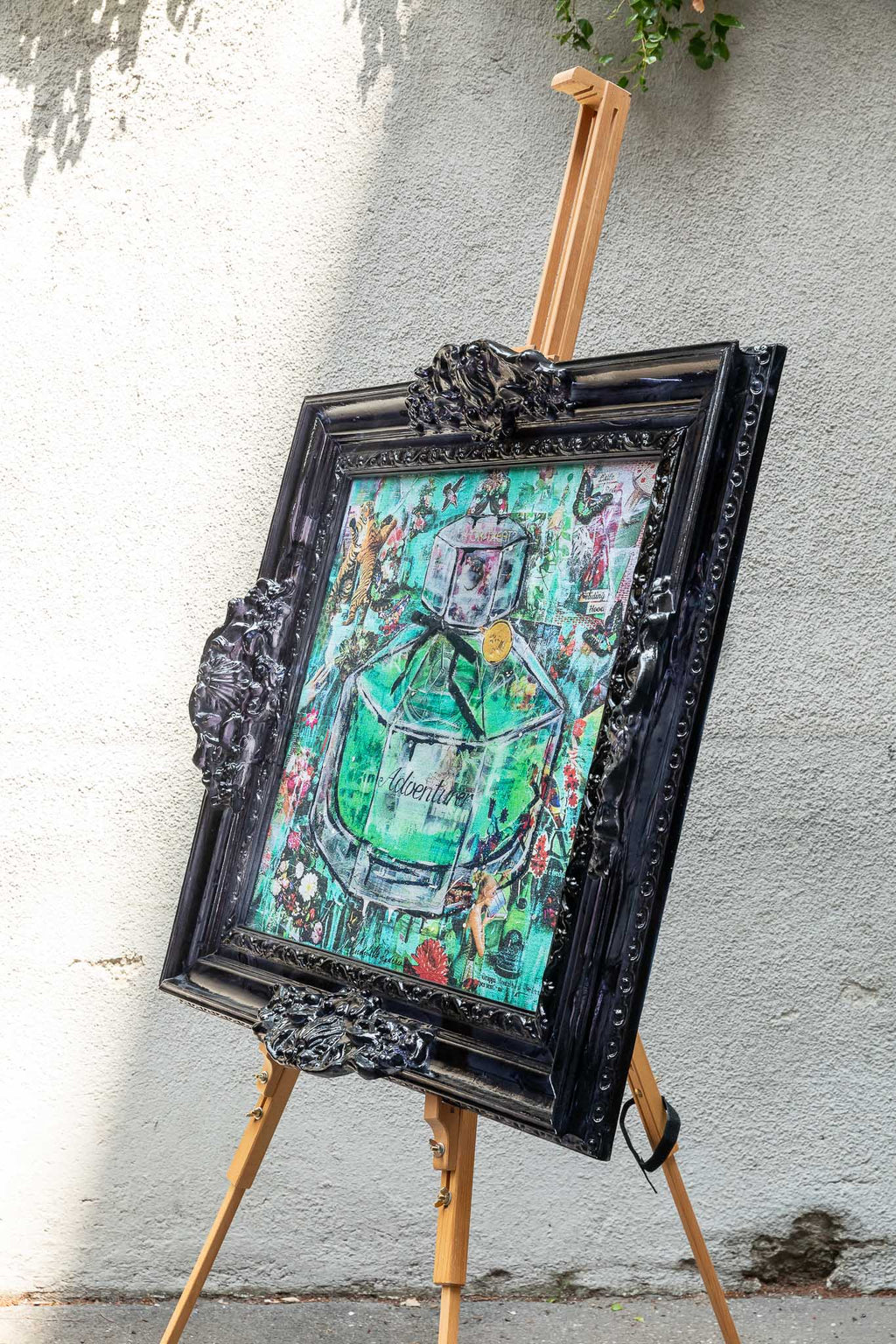 Adventurer Multiplo Darte In Materiali Riciclati 87X87Cm, Serie Art Reborn Limited Edition