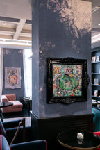 Adventurer Multiplo Darte In Materiali Riciclati 87X87Cm, Serie Art Reborn Limited Edition