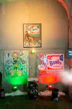 Art Work BEAUTY TABS, 160 X 140cm , Art Series ICONS RECYCLING 2022, unique piece