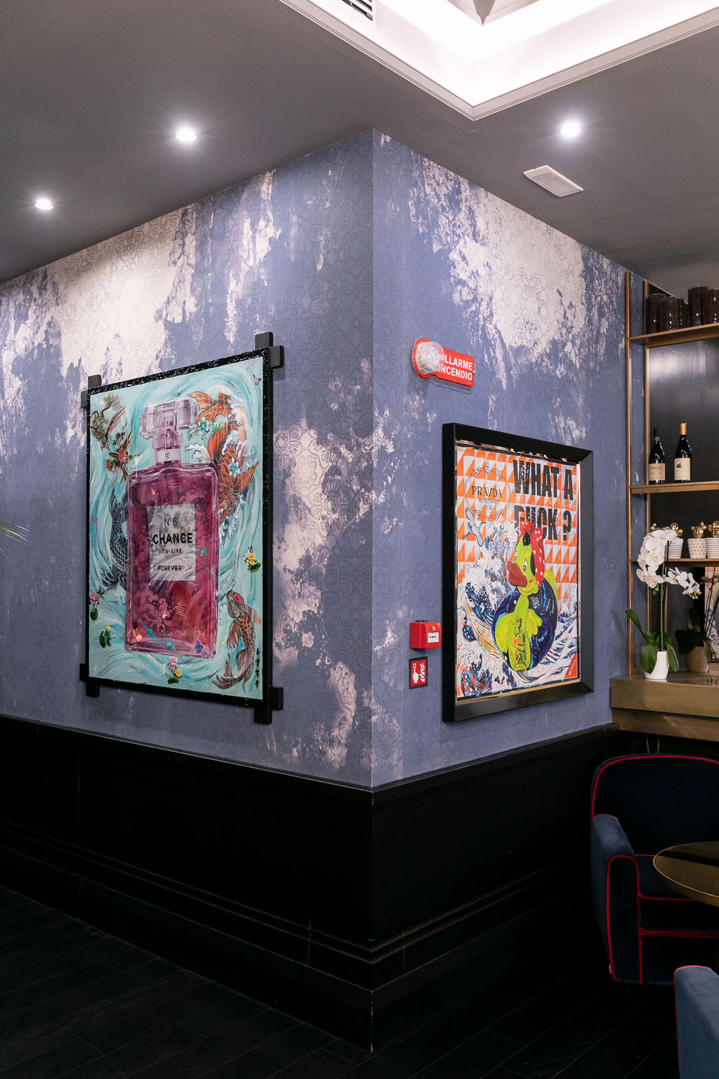 Art Work Chance To Live Forever,135X125, Art Series Brand Revolution, 2024, unique piece