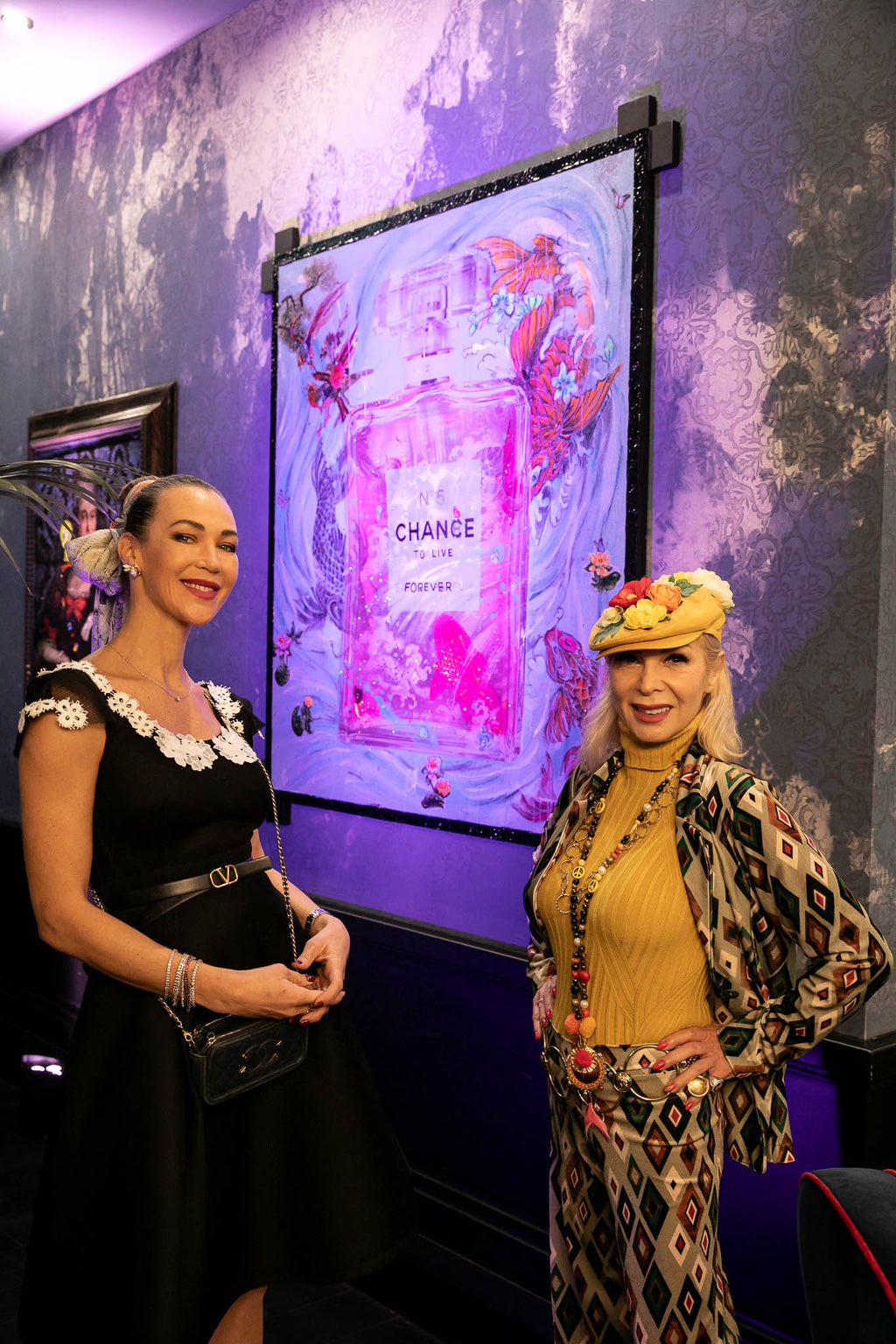 Art Work Chance To Live Forever,135X125, Art Series Brand Revolution, 2024, unique piece