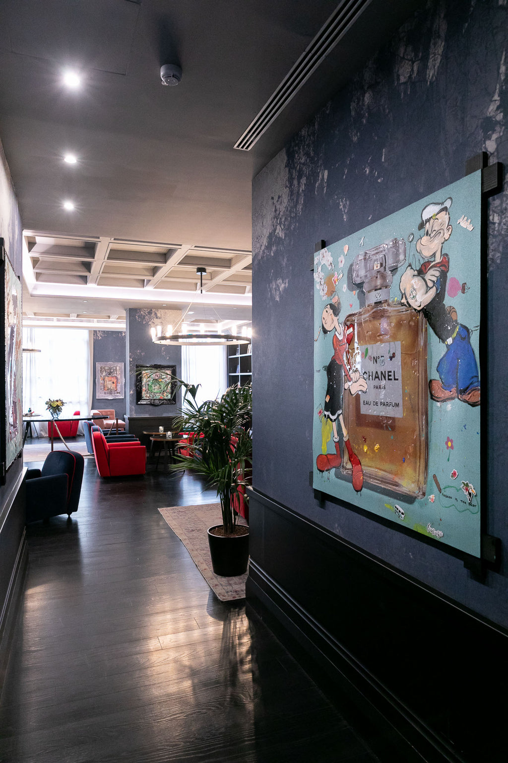 Art Work Channel Enfant 130X120, Art Series Brand Revolution, 2024, unique piece