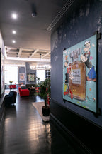 Art Work Channel Enfant 130X120, Art Series Brand Revolution, 2024, unique piece