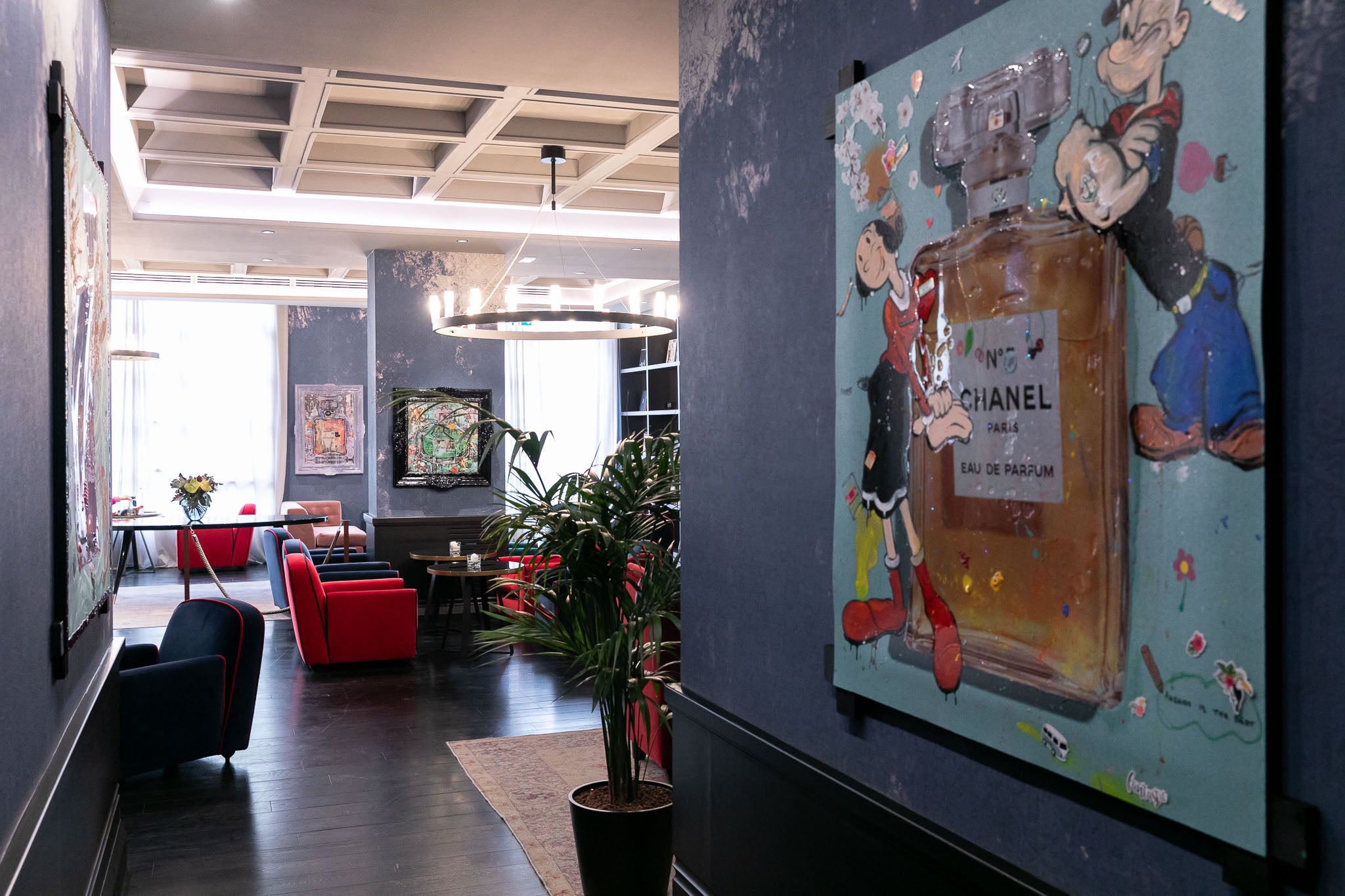 Art Work Channel Enfant 130X120, Art Series Brand Revolution, 2024, unique piece