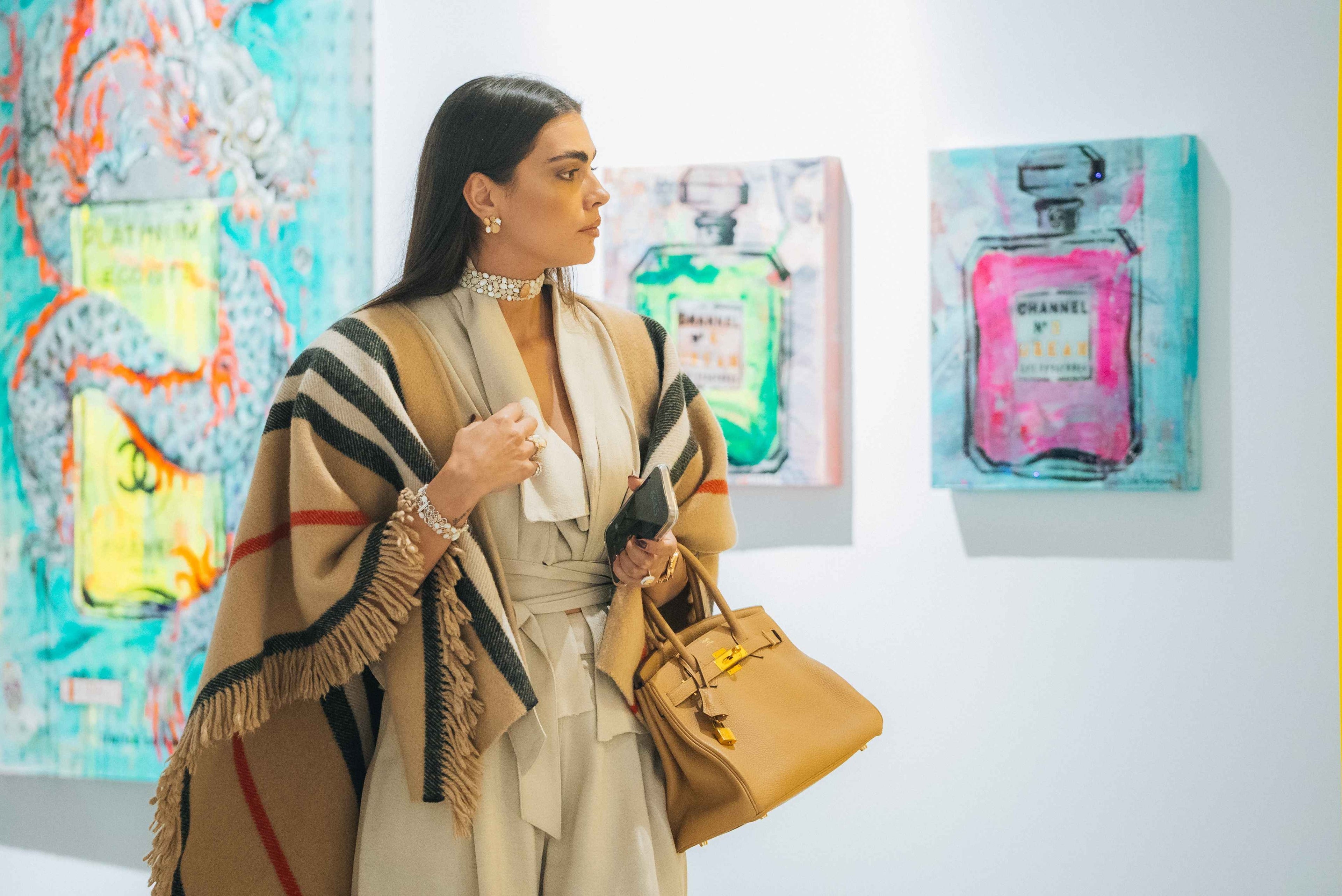 Art Work Channel N.2 Dream,  50X50Cm, Unique piece, Art Series LIFE ESSENCE” Limited Edition, 2023