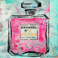 Art Work Channel N.5 Dream,  50X50Cm, Unique piece, Art Series LIFE ESSENCE” Limited Edition, 2023