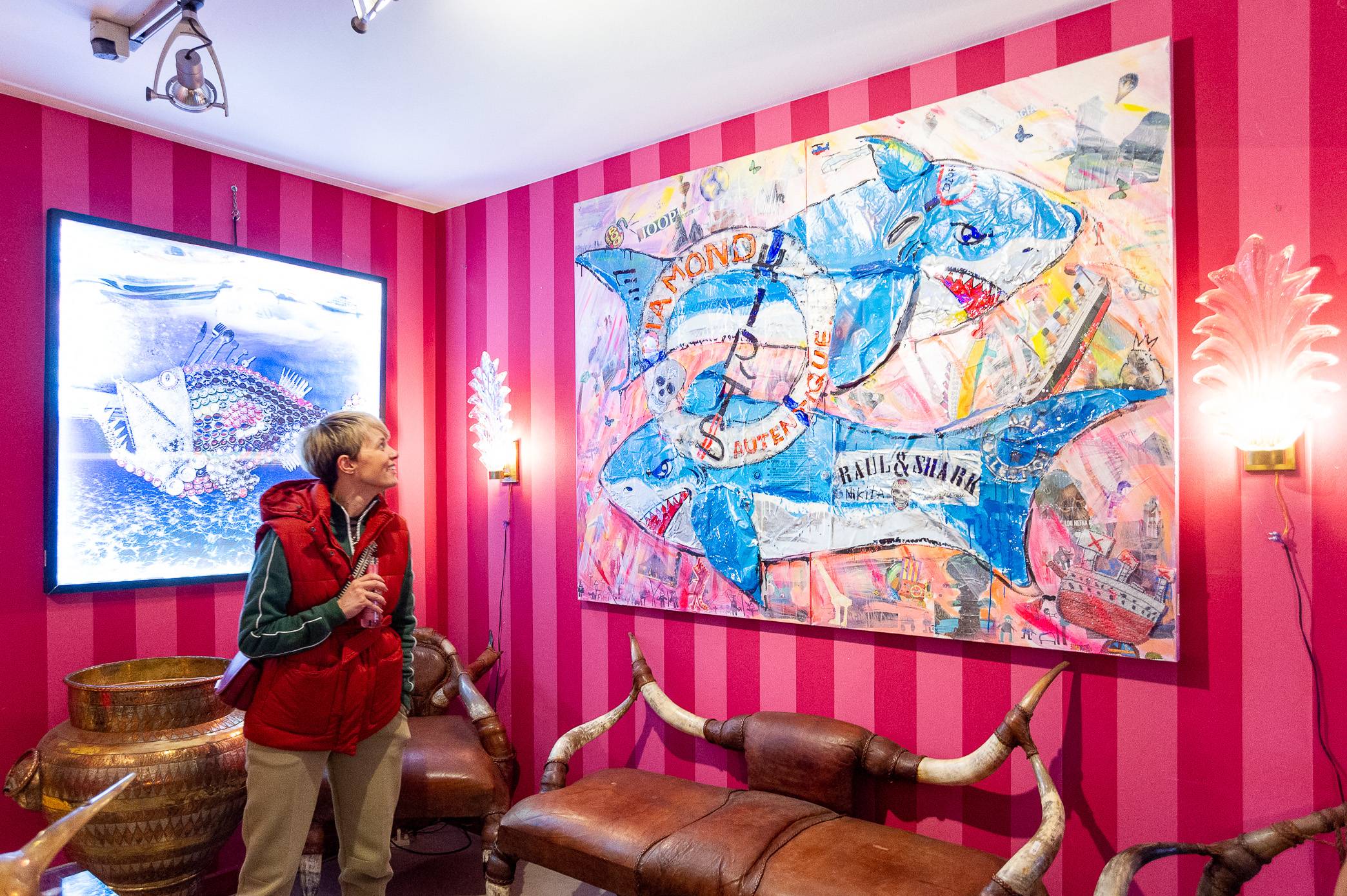 Art Work DIAMOND HIRTS 150X200cm, Art Series Brand Evolution, 2023, unique piece