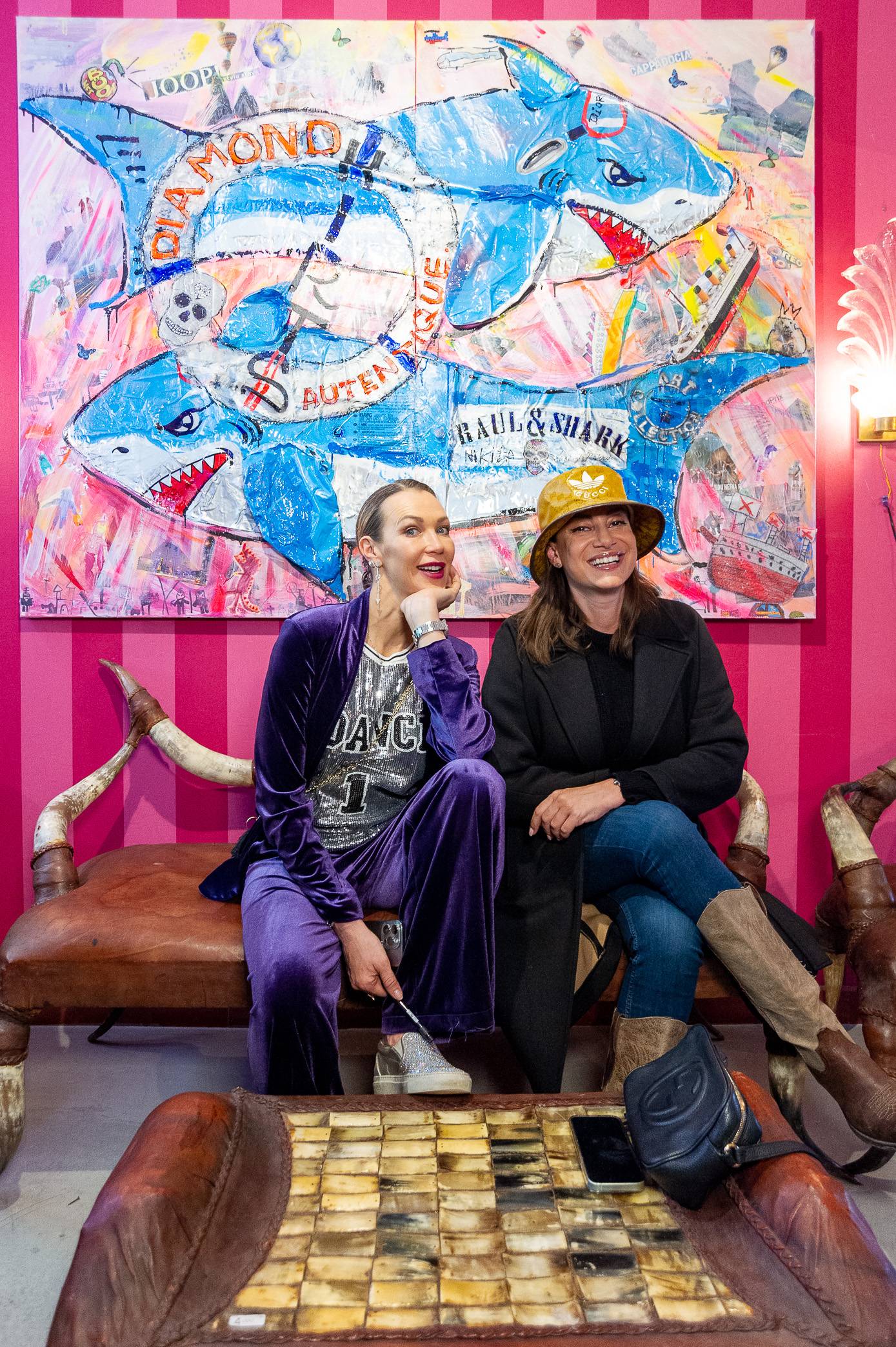 Art Work DIAMOND HIRTS 150X200cm, Art Series Brand Evolution, 2023, unique piece