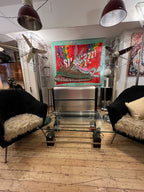 Art Work EASY LIFE, 160 X 140cm , Art Series ICONS RECYCLING 2022, unique piece