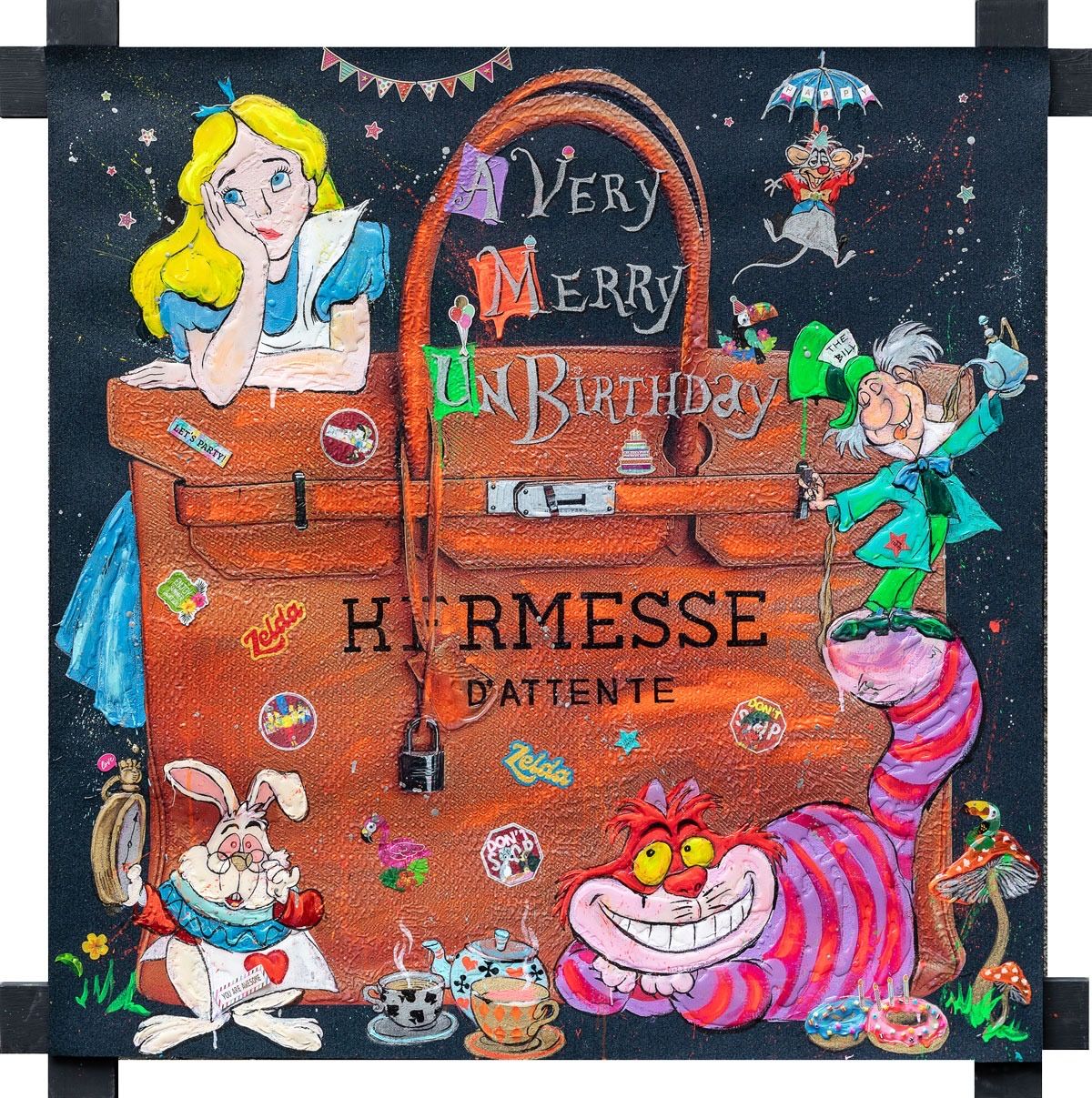 Art Work Kermes D'Attente 145X145, Art Series BRAND REVOLUTION 2024