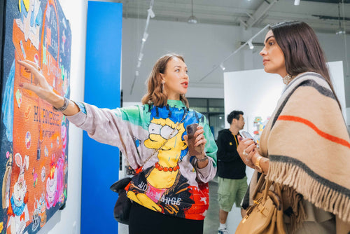 Art Work Kermes D'Attente 145X145, Art Series BRAND REVOLUTION 2024