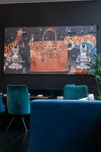 Art Work Merdes D'Artiste 130X255, Art Series Brand Revolution, 2023, unique piece