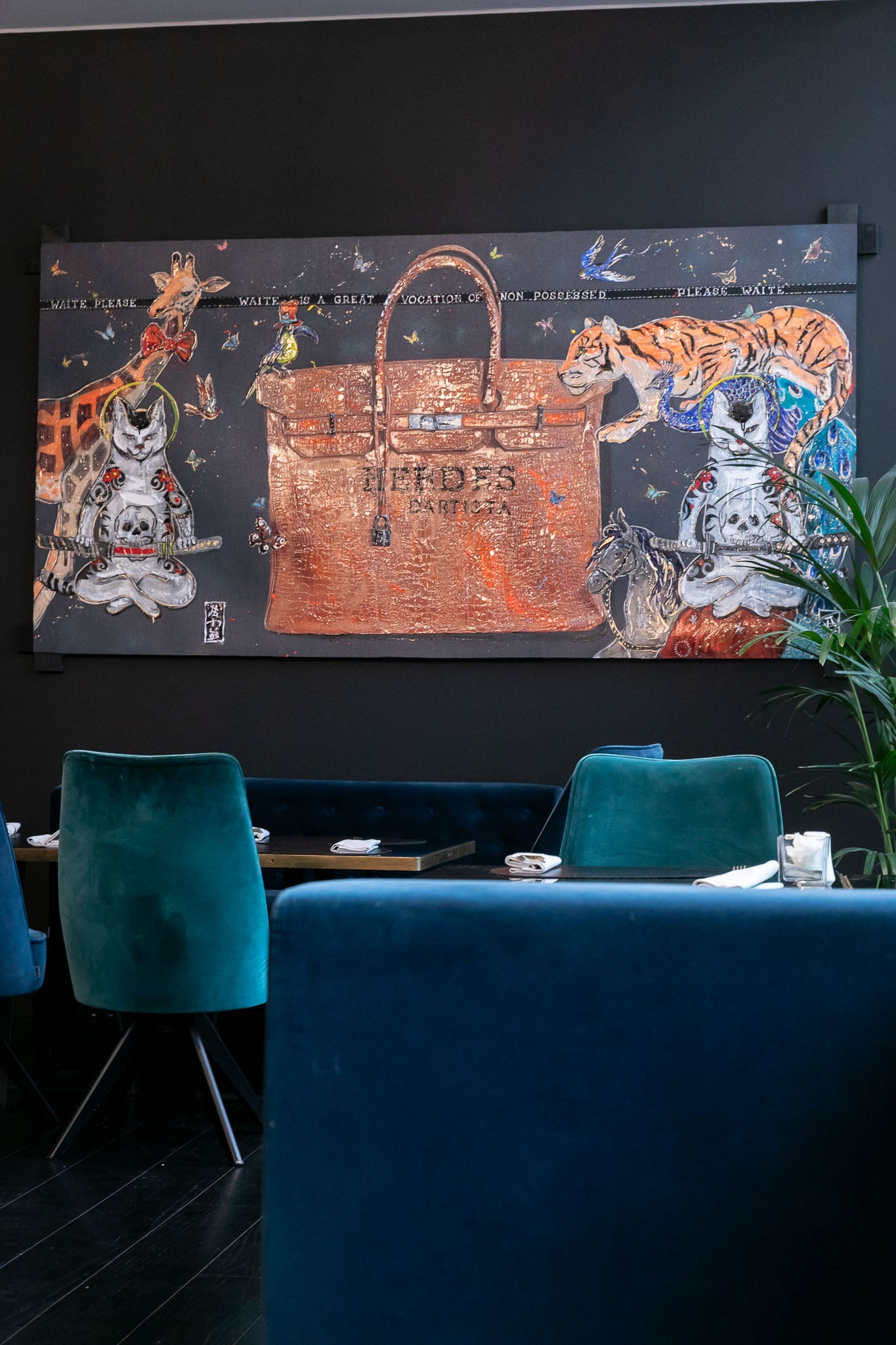 Art Work Merdes D'Artiste 130X255, Art Series Brand Revolution, 2023, unique piece