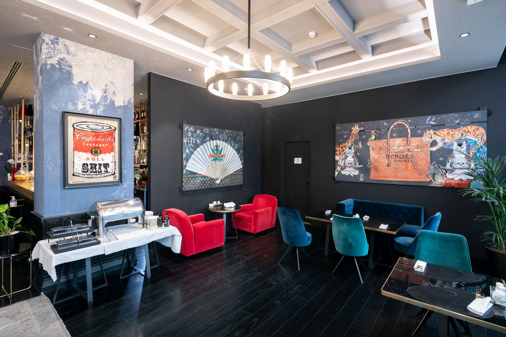 Art Work Merdes D'Artiste 130X255, Art Series Brand Revolution, 2023, unique piece