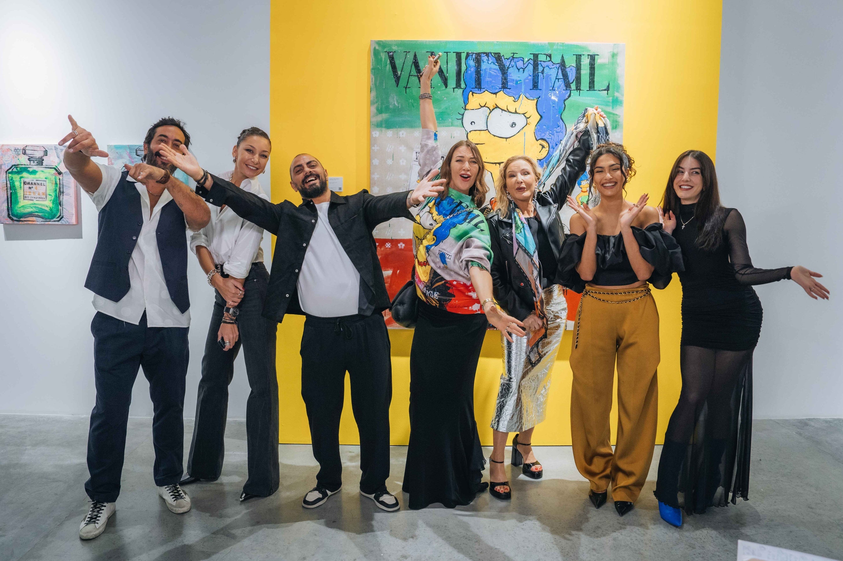 Art Work MONA MARGE, 160X140Cm, Art Series ICONS RECYCLING 2022, unique piece