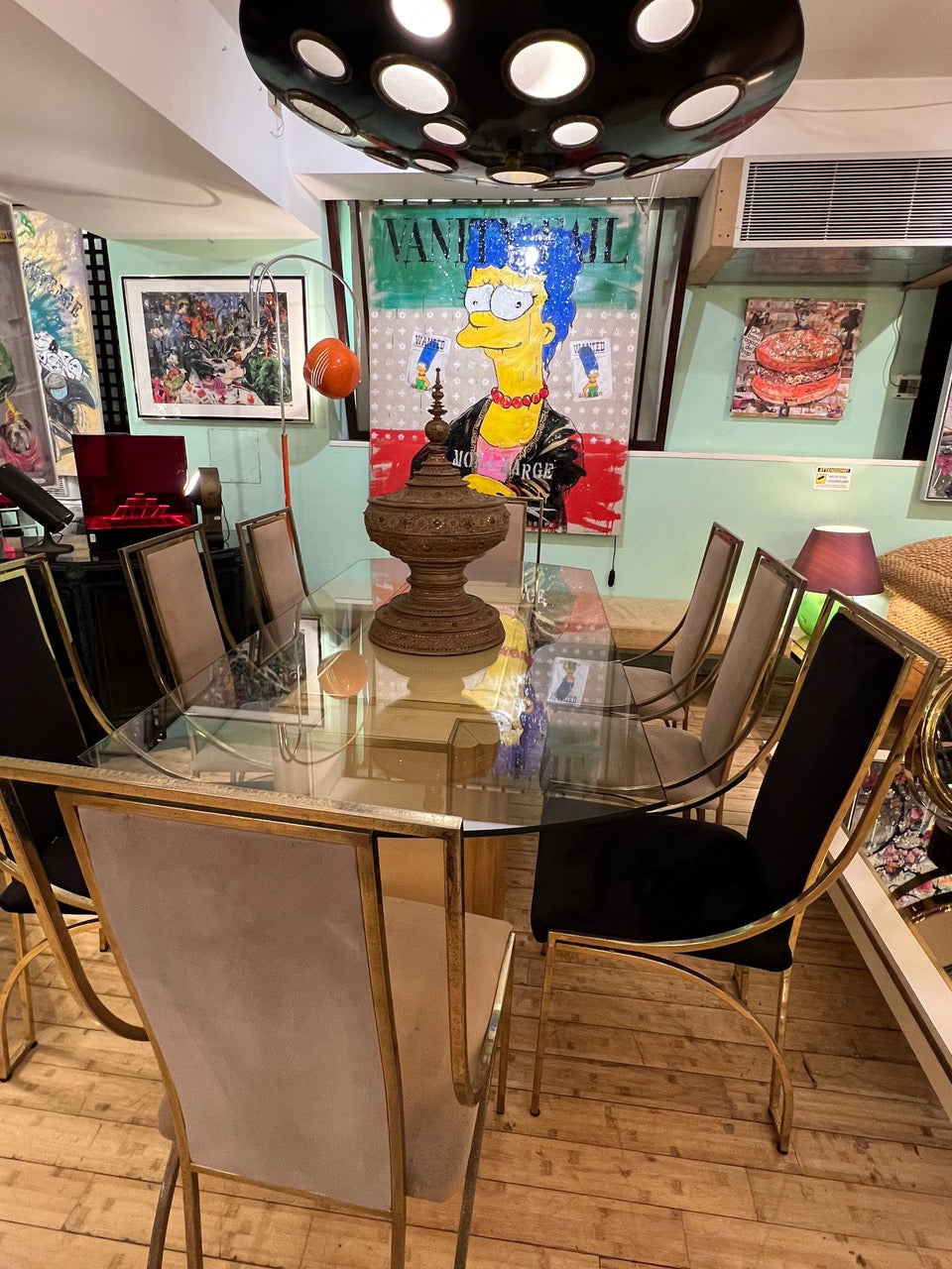 Art Work MONA MARGE, 160X140Cm, Art Series ICONS RECYCLING 2022, unique piece