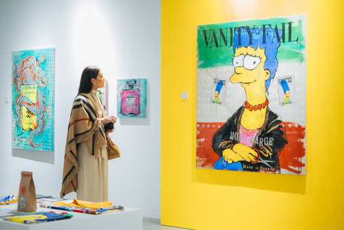 Art Work Platinum Egoiste 150 X 100, Art Series BRAND EVOLUTION 2024