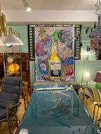 ArtWork CORONA KISS 180X130Cm, 2020, Art Serie Voyage, 2020, unique piece