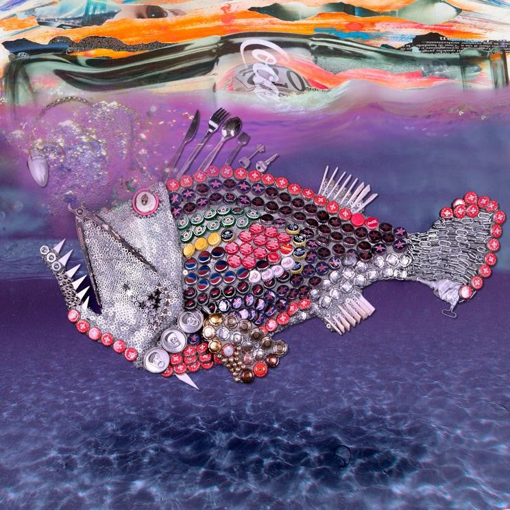 ArtWork ECO FISH, Artwork 125X125Cm, Lenticolare 3D 2012