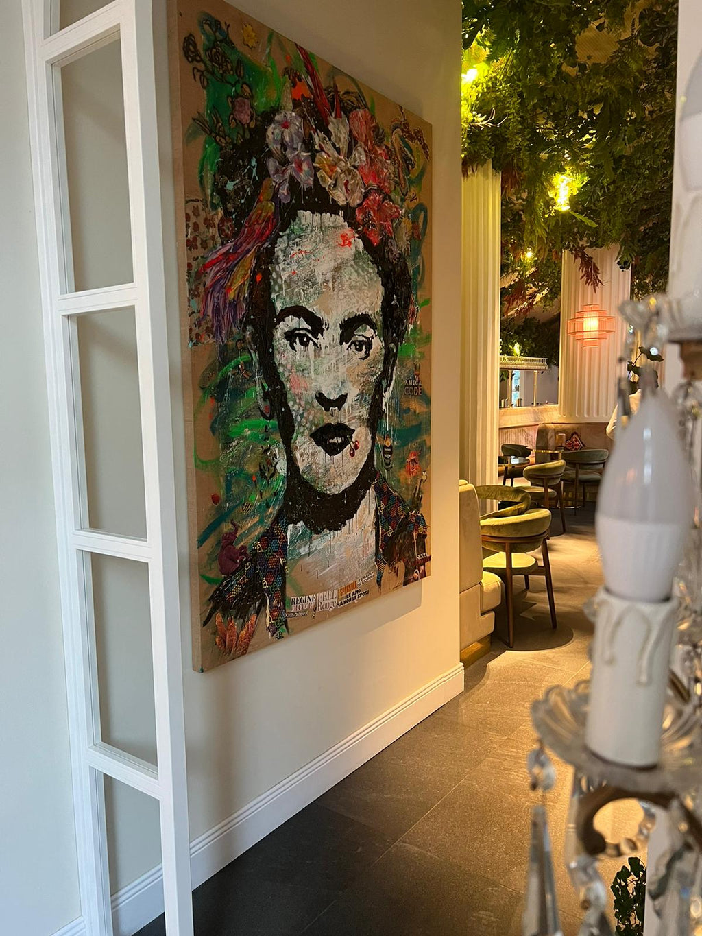 ArtWork FRIDA FOCUS, 200X140Cm, unique piece 2023