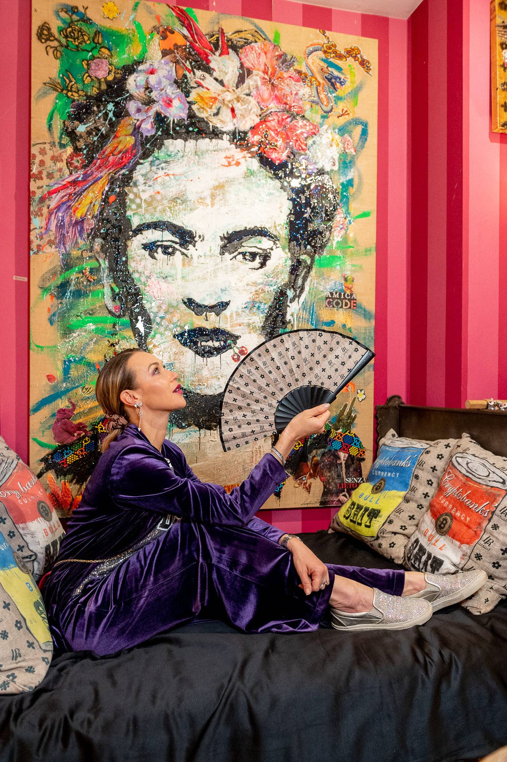 ArtWork FRIDA FOCUS, 200X140Cm, unique piece 2023