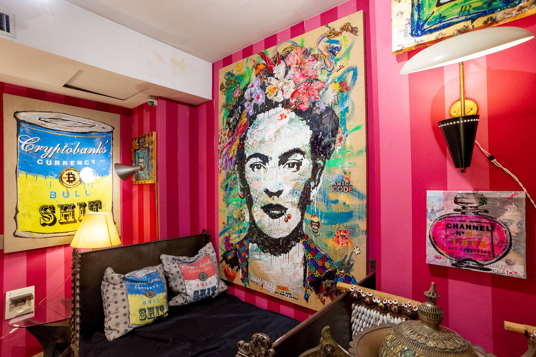 ArtWork FRIDA FOCUS, 200X140Cm, unique piece 2023