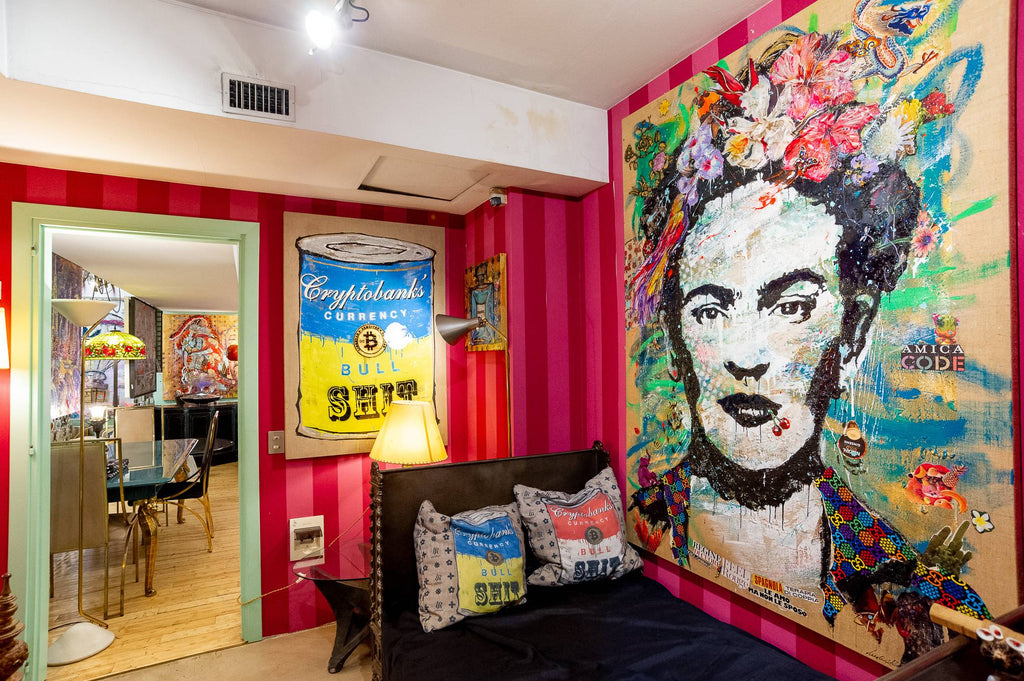 ArtWork FRIDA FOCUS, 200X140Cm, unique piece 2023