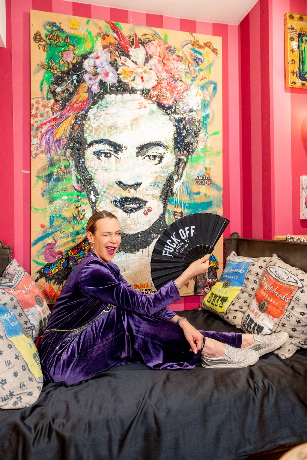 ArtWork FRIDA FOCUS, 200X140Cm, unique piece 2023