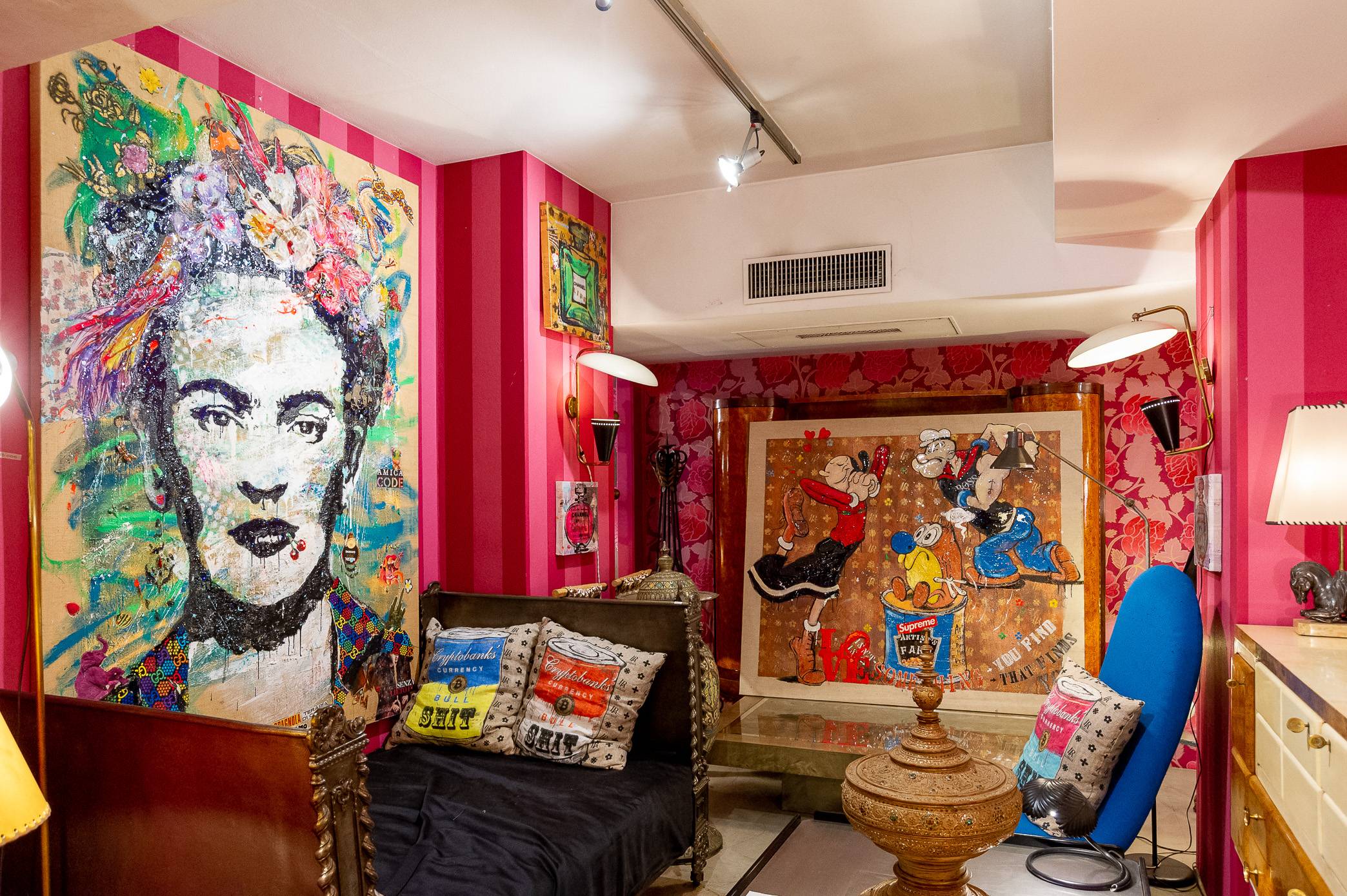 ArtWork FRIDA FOCUS, 200X140Cm, unique piece 2023