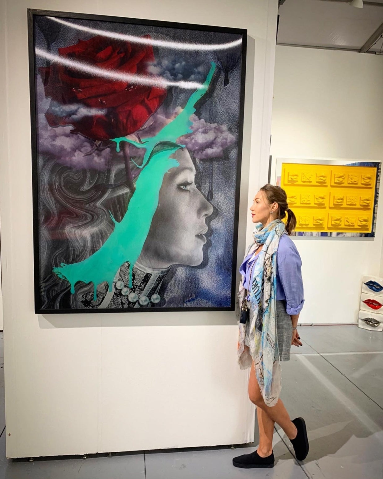 ArtWork GENERATION, 165X125Cm, Lenticolare 3D, Artistic Series IDEA DEL REALE 2012