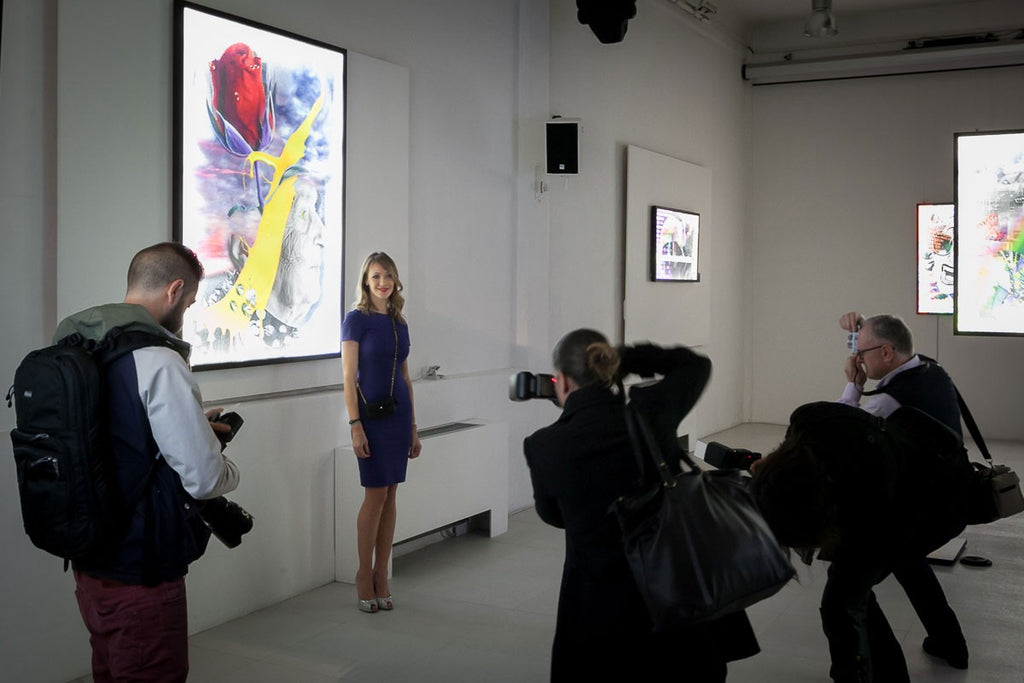 ArtWork GENERATION, 165X125Cm, Lenticolare 3D, Artistic Series IDEA DEL REALE 2012