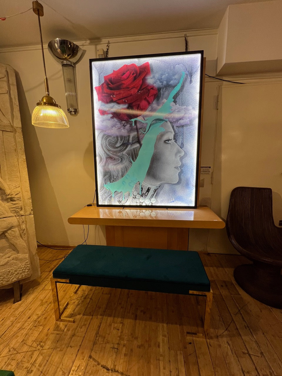 ArtWork GENERATION, 165X125Cm, Lenticolare 3D, Artistic Series IDEA DEL REALE 2012