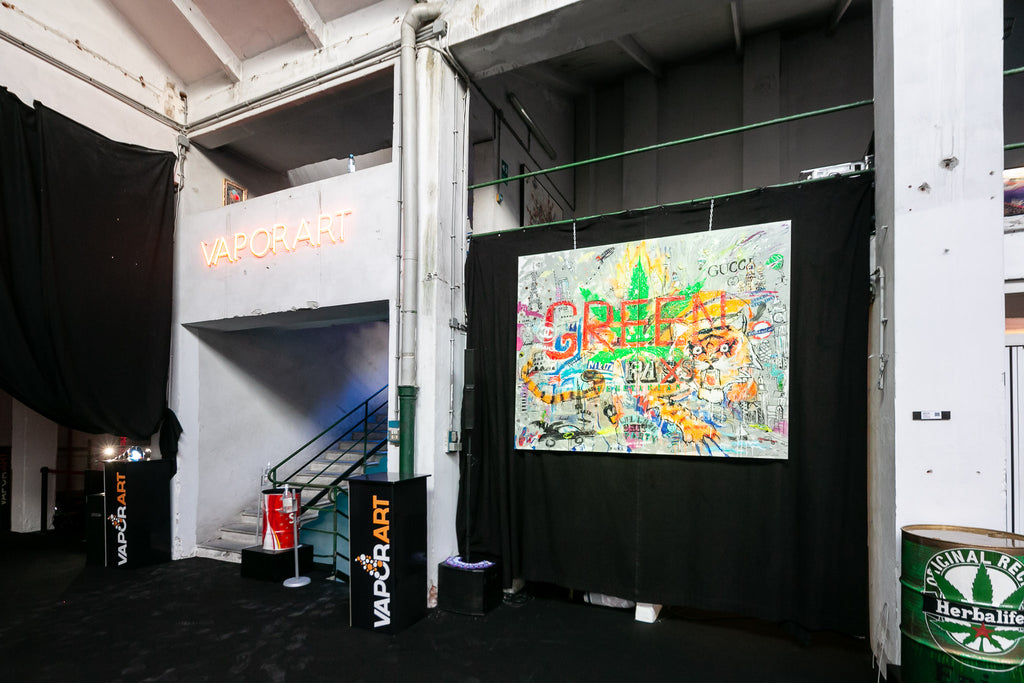 ArtWork GREEN PASS 200X220Cm, unique piece, Art Series EXTRA 2022