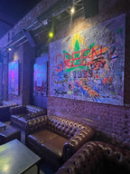 ArtWork GREEN PASS 200X220Cm, unique piece, Art Series EXTRA 2022