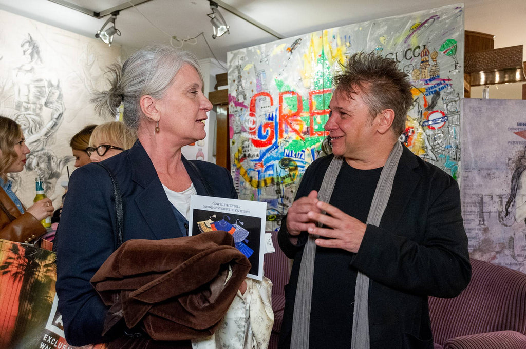 ArtWork GREEN PASS 200X220Cm, unique piece, Art Series EXTRA 2022