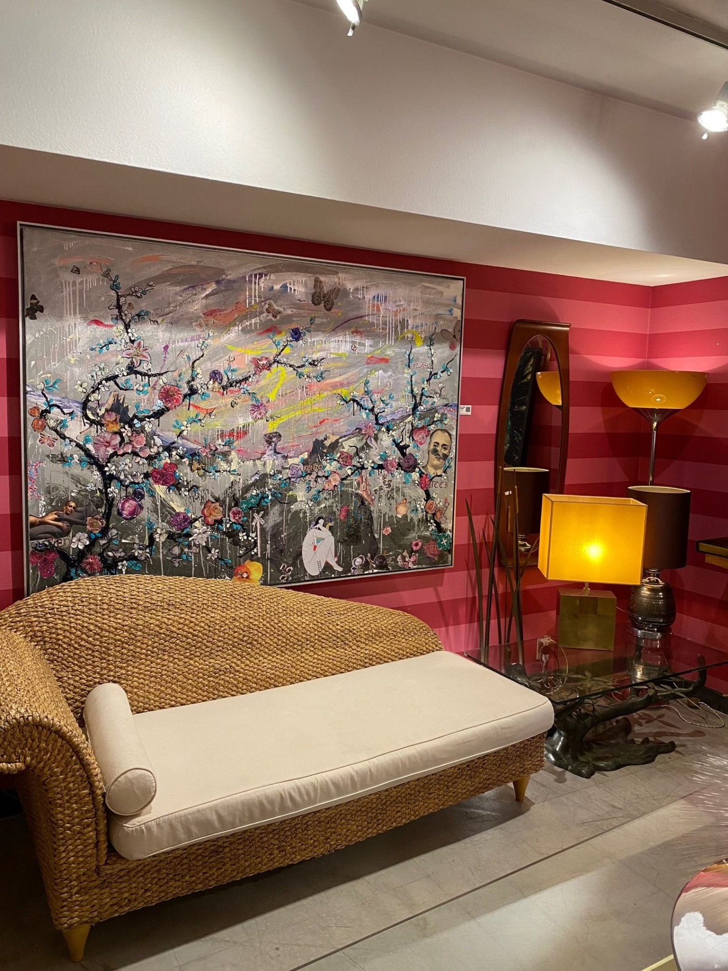 ArtWork IL RISVEGLIO DOPO LA CONFUSIONE 130X180Cm, Art Serie Voyage 2020 unique piece , Private Collection