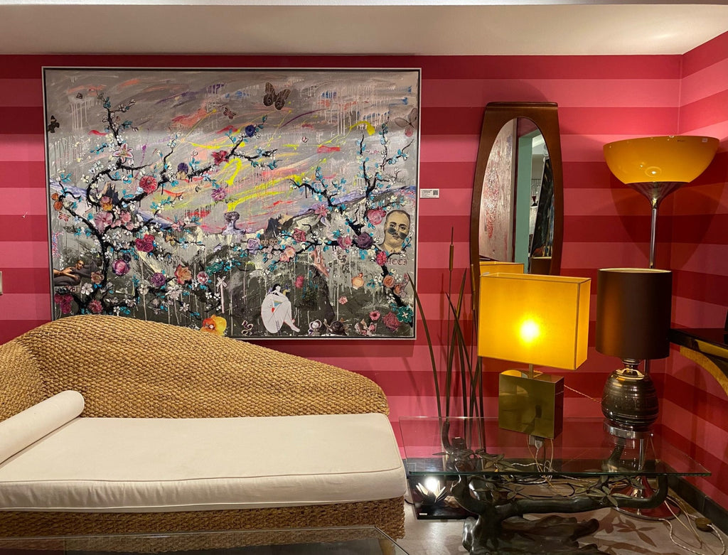 ArtWork IL RISVEGLIO DOPO LA CONFUSIONE 130X180Cm, Art Serie Voyage 2020 unique piece , Private Collection