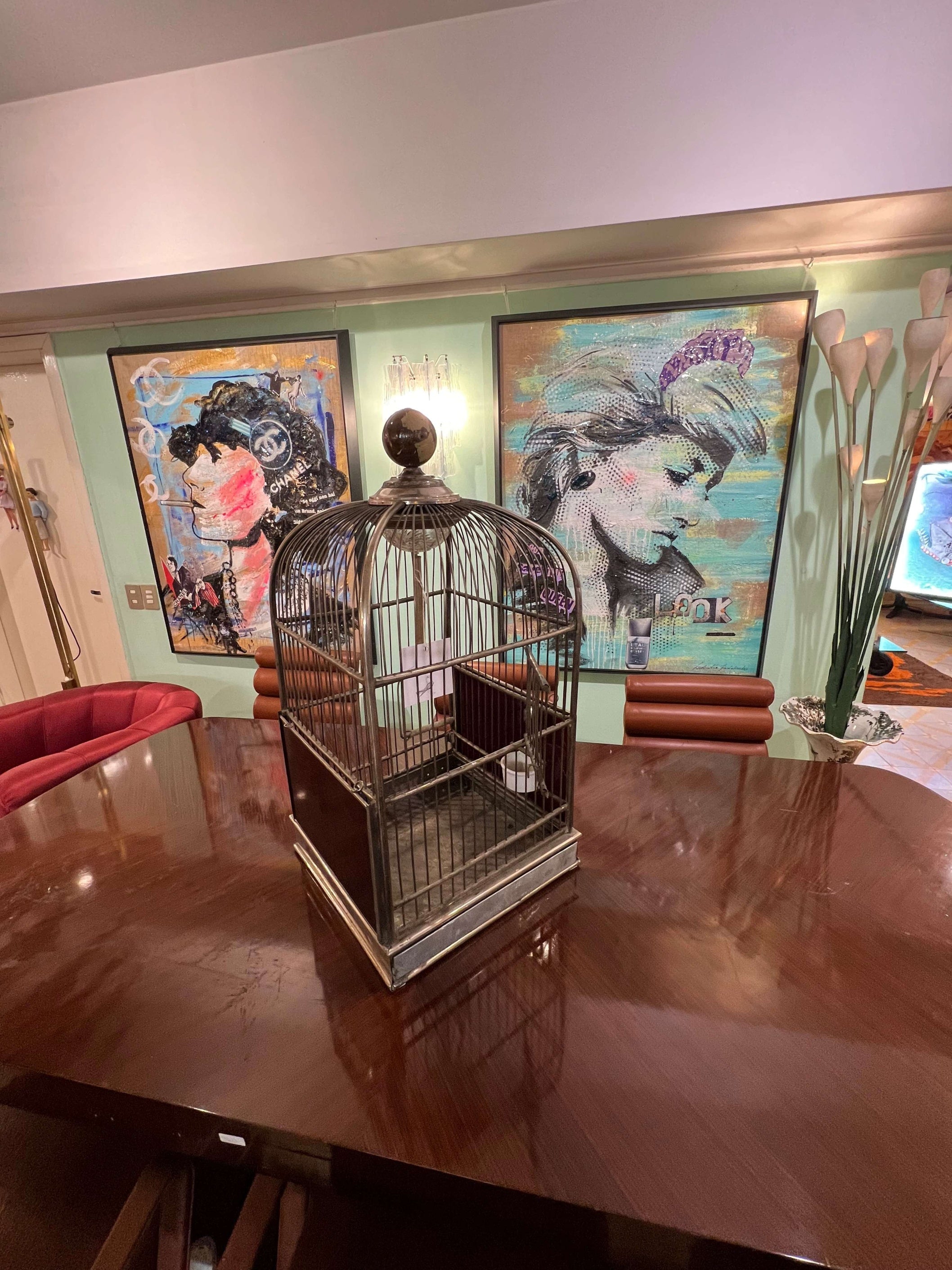 Artwork Lady D, 135X105Cm, unique piece, 2023