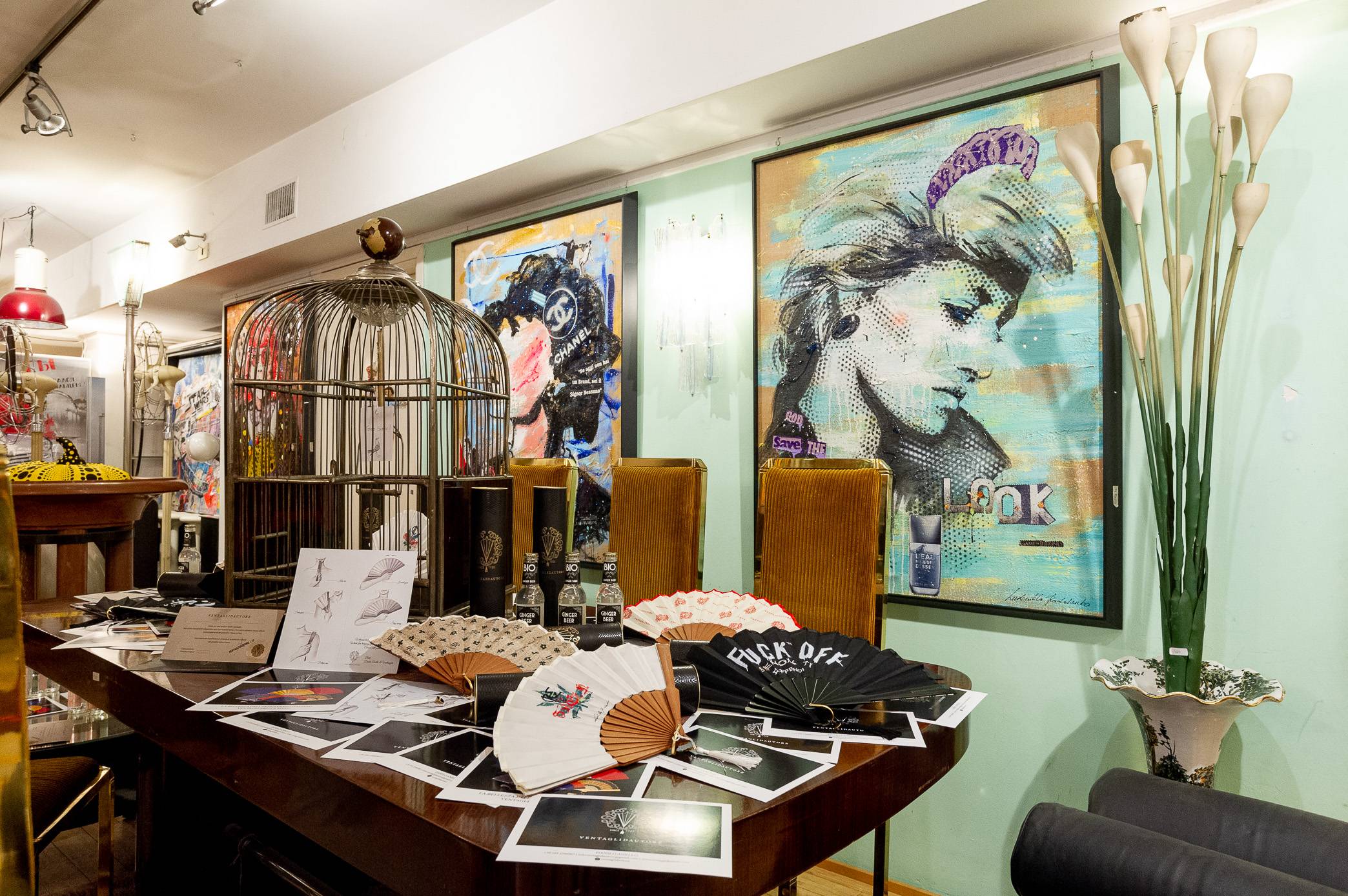 Artwork Lady D, 135X105Cm, unique piece, 2023