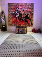 ArtWork RED BULL 170X190Cm, unique piece, Art Series EXTRA 2022